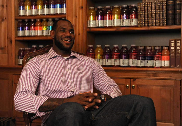 LeBron James and his "Decision" on ESPN.