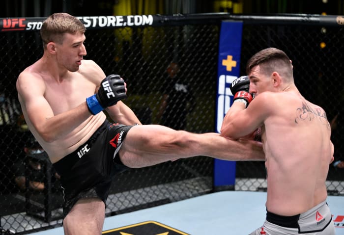 UFC fighter Brendan Allen fights on Saturday.