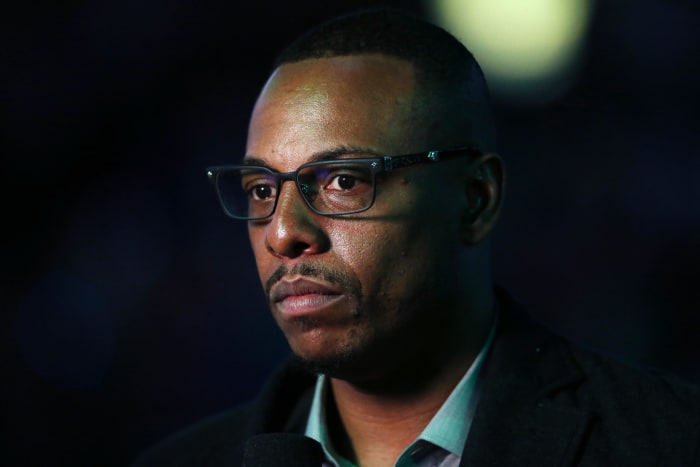 Paul Pierce at an NBA game.