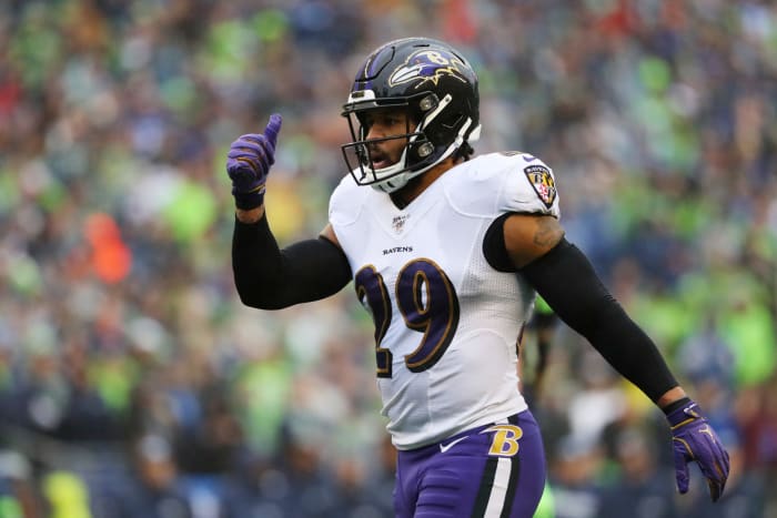 Baltimore Ravens standout Earl Thomas.