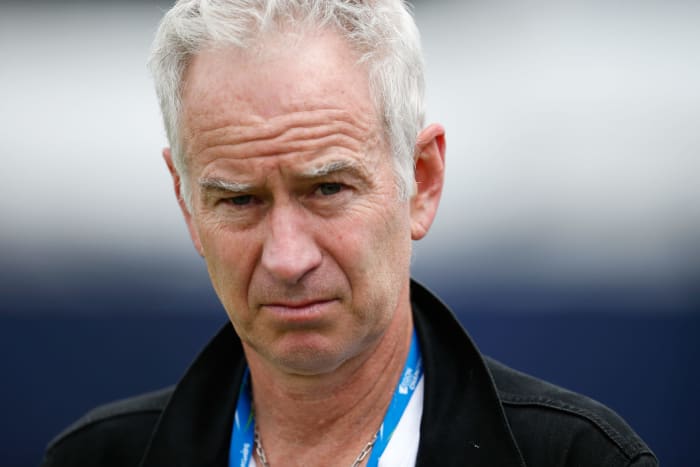 U.S. tennis legend John McEnroe.