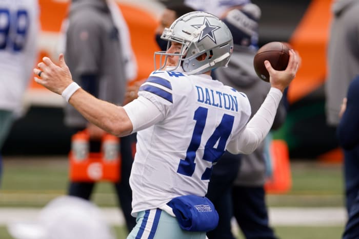 Dallas Cowboys quarterback Andy Dalton.