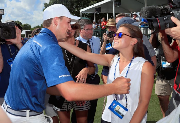 Jordan Spieth's wife, Annie.
