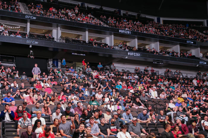 UFC 261 on Saturday night.