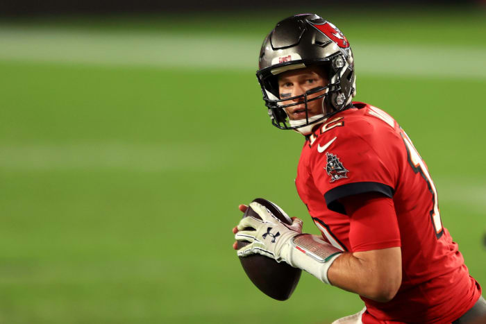 Tampa Bay Buccaneers quarterback Tom Brady.