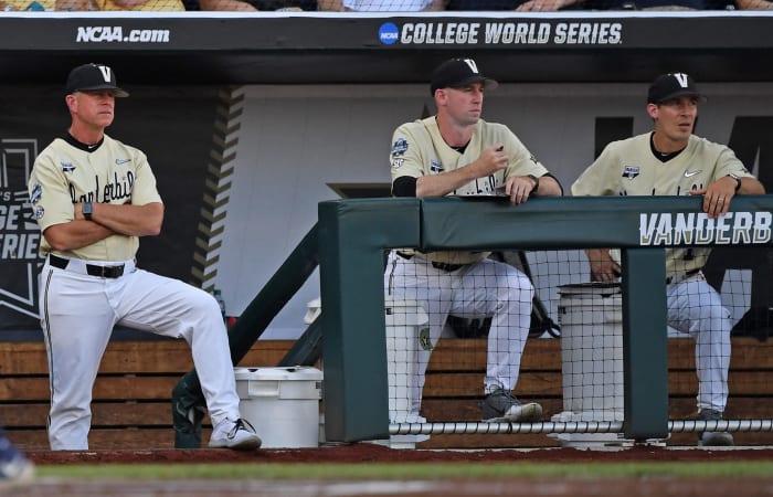 Vanderbilt baseball coach Tim Corbin.