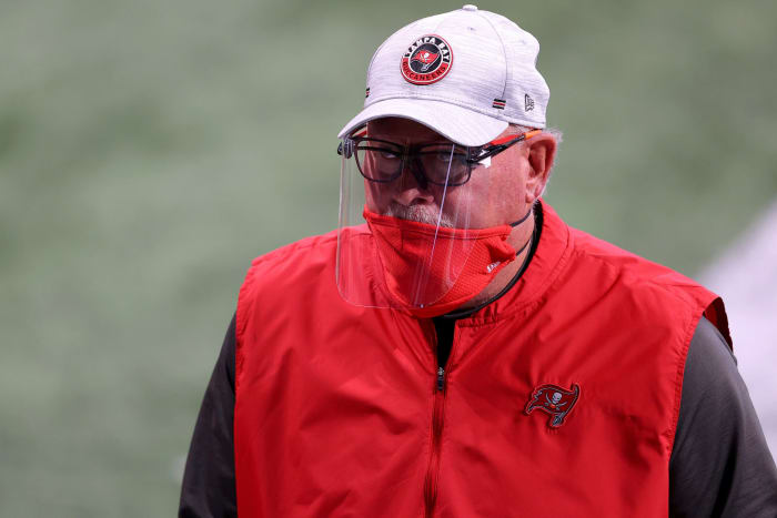 Tampa Bay Buccaneers head coach Bruce Arians.