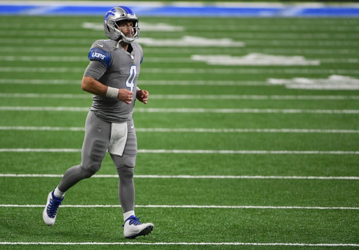 Lions quarterback Chase Daniel on the field