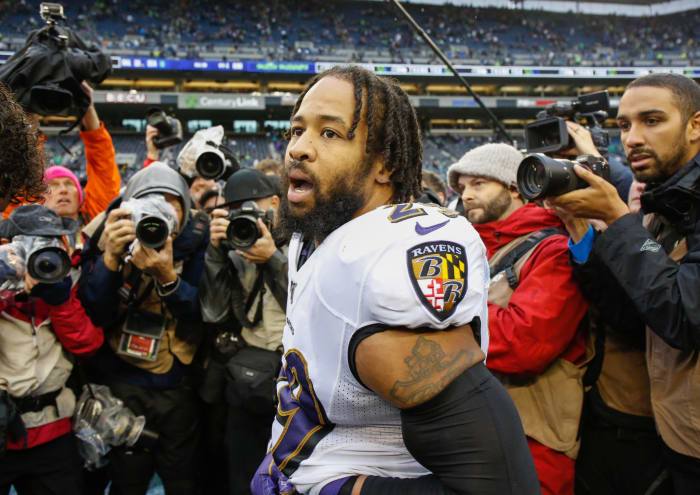 Baltimore Ravens safety Earl Thomas.