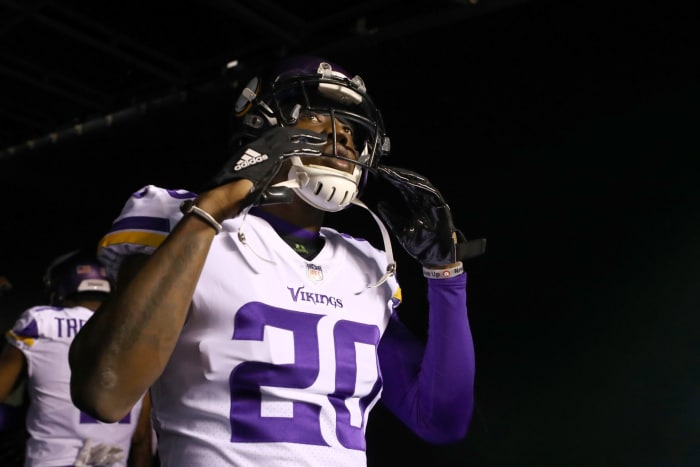 Vikings cornerback Mackensie Alexander, a former Clemson star.