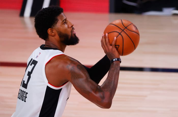 Los Angeles Clippers forward Paul George.