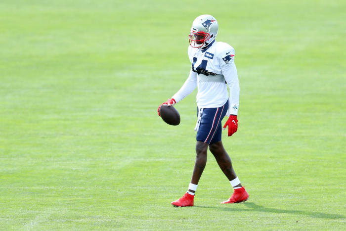 Former Patriots WR Mohamed Sanu.