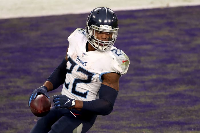 Tennessee Titans running back Derrick Henry.