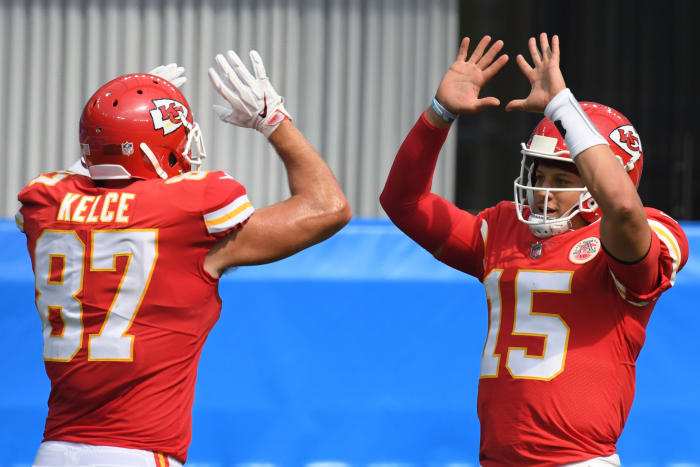 Patrick Mahomes Wants To See 1 Guest On Travis Kelce's Podcast - The Spun