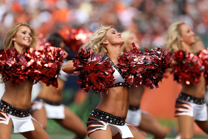 Cincinnati Bengals cheerleaders on Instagram.