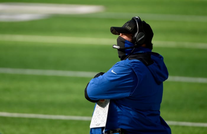 Detroit Lions head coach Matt Patricia on Sunday.