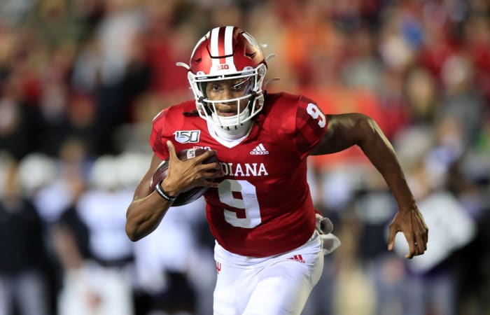 Indiana quarterback Michael Penix.