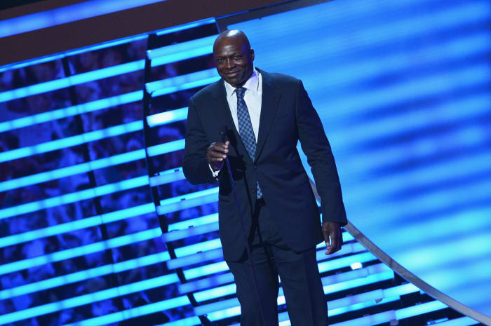 Bruce Smith at the 3rd Annual NFL Honors.