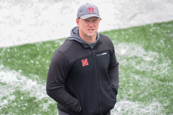 Nebraska Huskers head coach Scott Frost on Saturday.