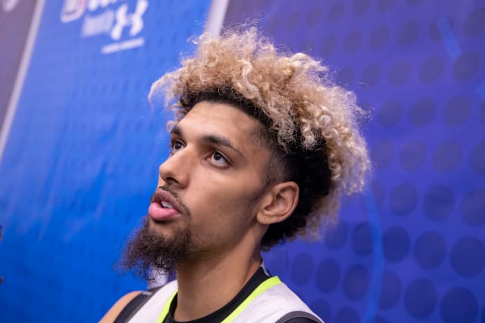 Brian Bowen at the NBA Combine.