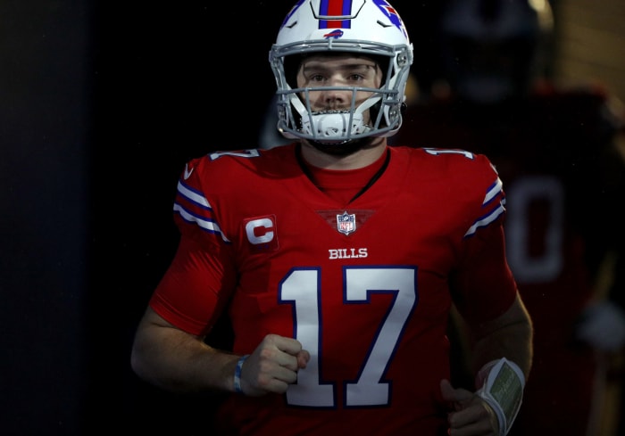 Buffalo Bills quarterback Josh Allen on Sunday night.