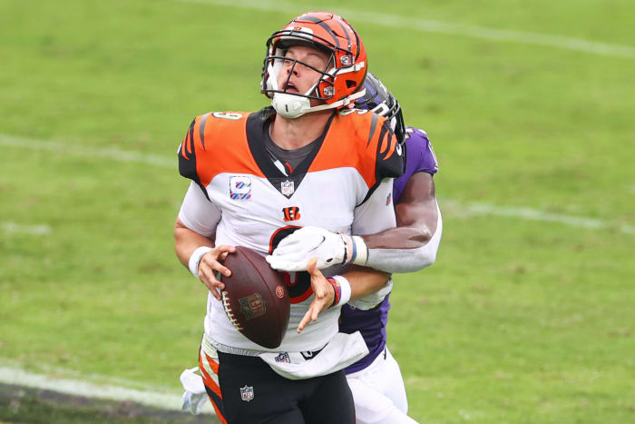 Cincinnati Bengals rookie quarterback Joe Burrow.