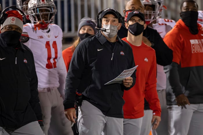 Ohio State head football coach Ryan Day.