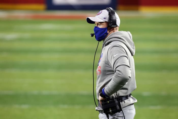 Bills head coach Sean McDermott on Sunday.