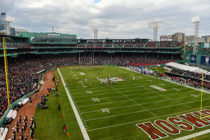 Harvard and Yale play their annual rivalry.