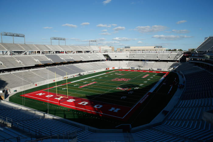 Houston Cougars football's TDECU Stadium.