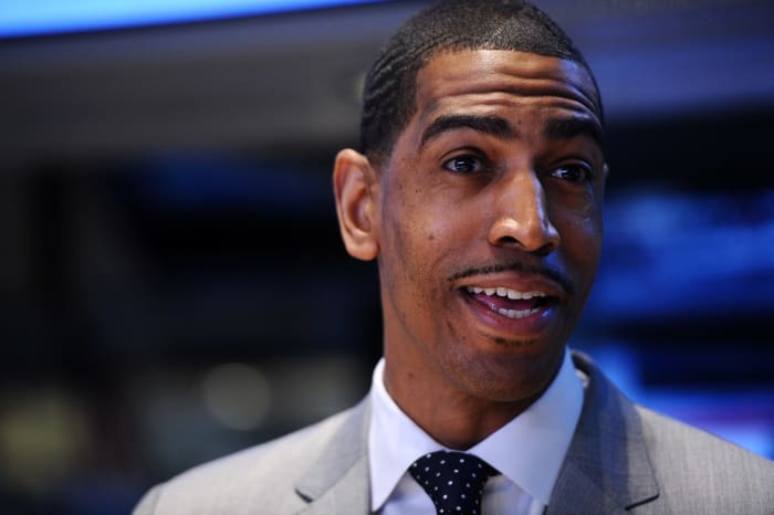A closeup of Kevin Ollie