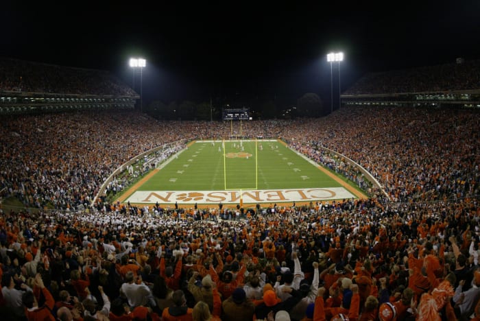 A general view of the stadium as the Clemson Tigers take on the Florida State Seminoles.