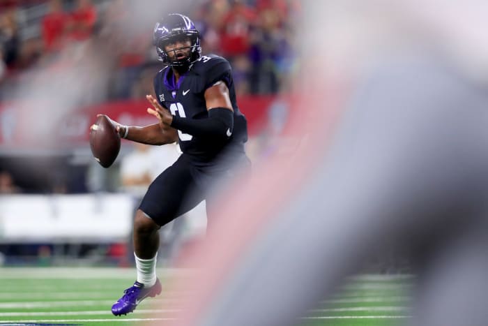 Former TCU quarterback Shawn Robinson.