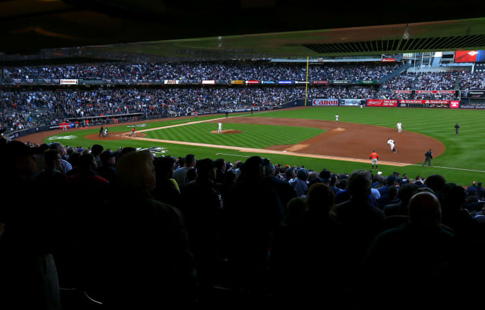 A general view of Yankees Stadium