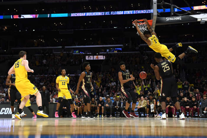 Charles Matthews Dunks Against Florida State