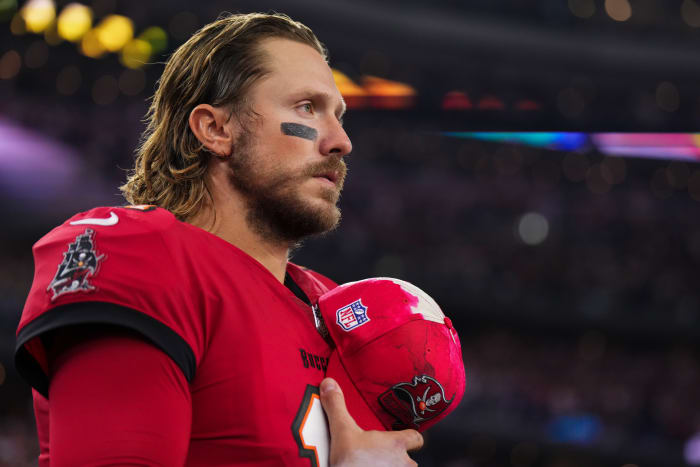 Blaine Gabbert of the Tampa Bay Buccaneers
