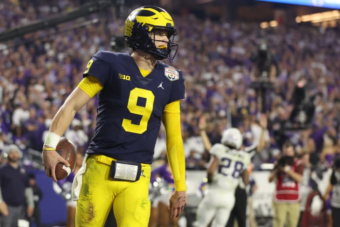 ESPN Names The Big Ten S Best Quarterback For 2023 The Spun   Vrbo Fiesta Bowl   Michigan V Tcu 