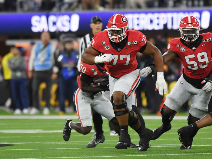 Devin Willock of the Georgia football program.
