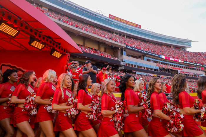 Look NFL World Reacts To Chiefs Cheerleaders Video The Spun