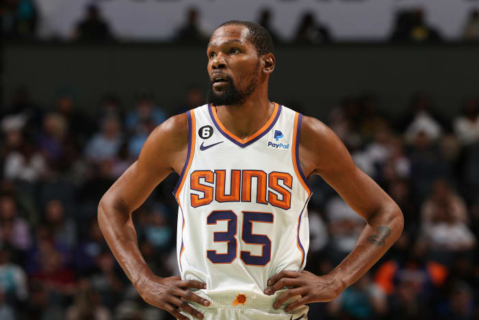 Kevin Durant on the Suns.