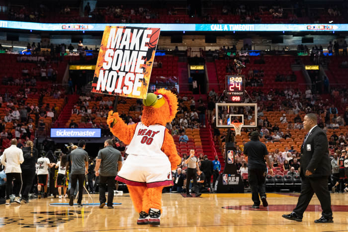 Prayers Are Pouring In For The Miami Heat Mascot On Sunday - The Spun 