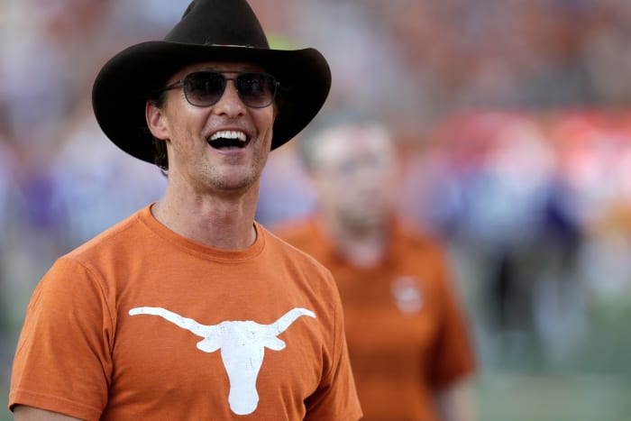 Matthew McConaughey Is Excited: College Fans React - The Spun