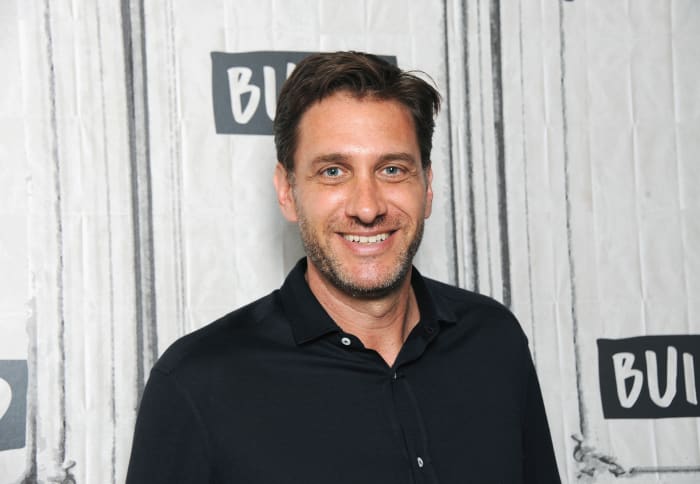 NEW YORK, NY - JUNE 14: TV/Radio Host Mike Greenberg attends Build to discuss his partnership with Dove Men + Care and the new film 'There To Care' at Build Studio on June 14, 2017 in New York City. (Photo by Desiree Navarro/WireImage)