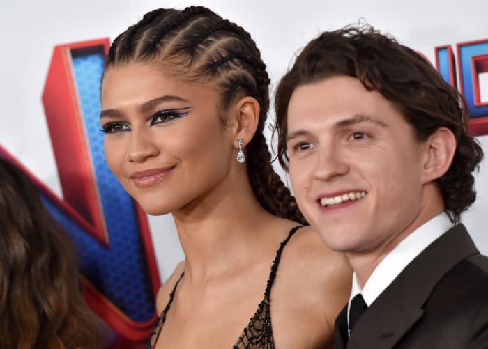 Zendaya and Tom Holland