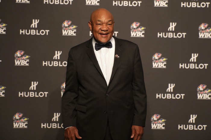 George Foreman attends the Hublot x WBC Gala.
