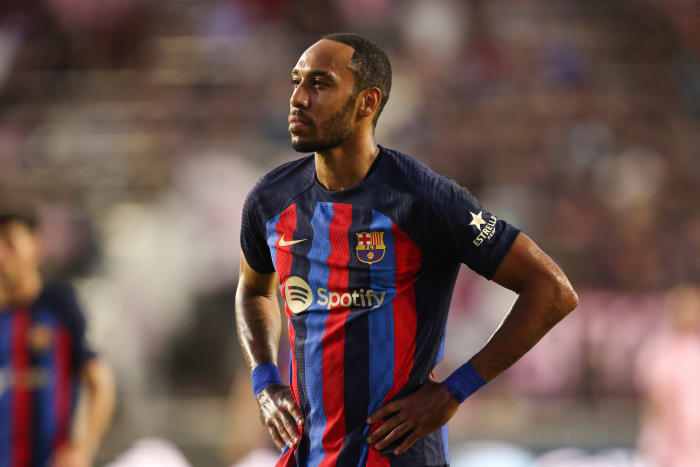 Pierre-Emerick Aubameyang of FC Barcelona