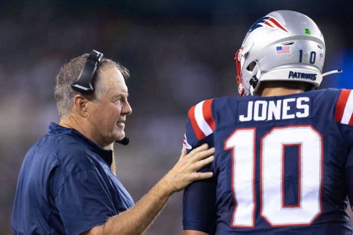 Bill Belichick Has Blunt Response When Asked About Mac Jones Starting ...