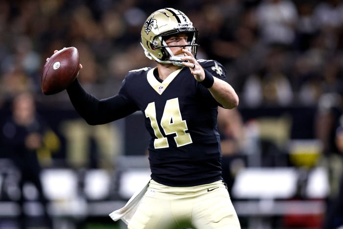 Andy Dalton of the New Orleans Saints