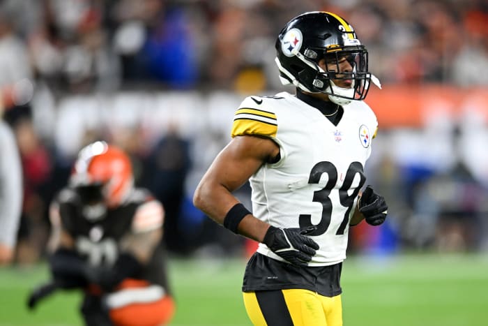 Steelers star defensive back Minkah Fitzpatrick.