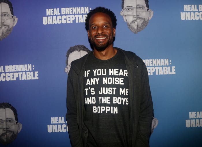 Bomani Jones with hair